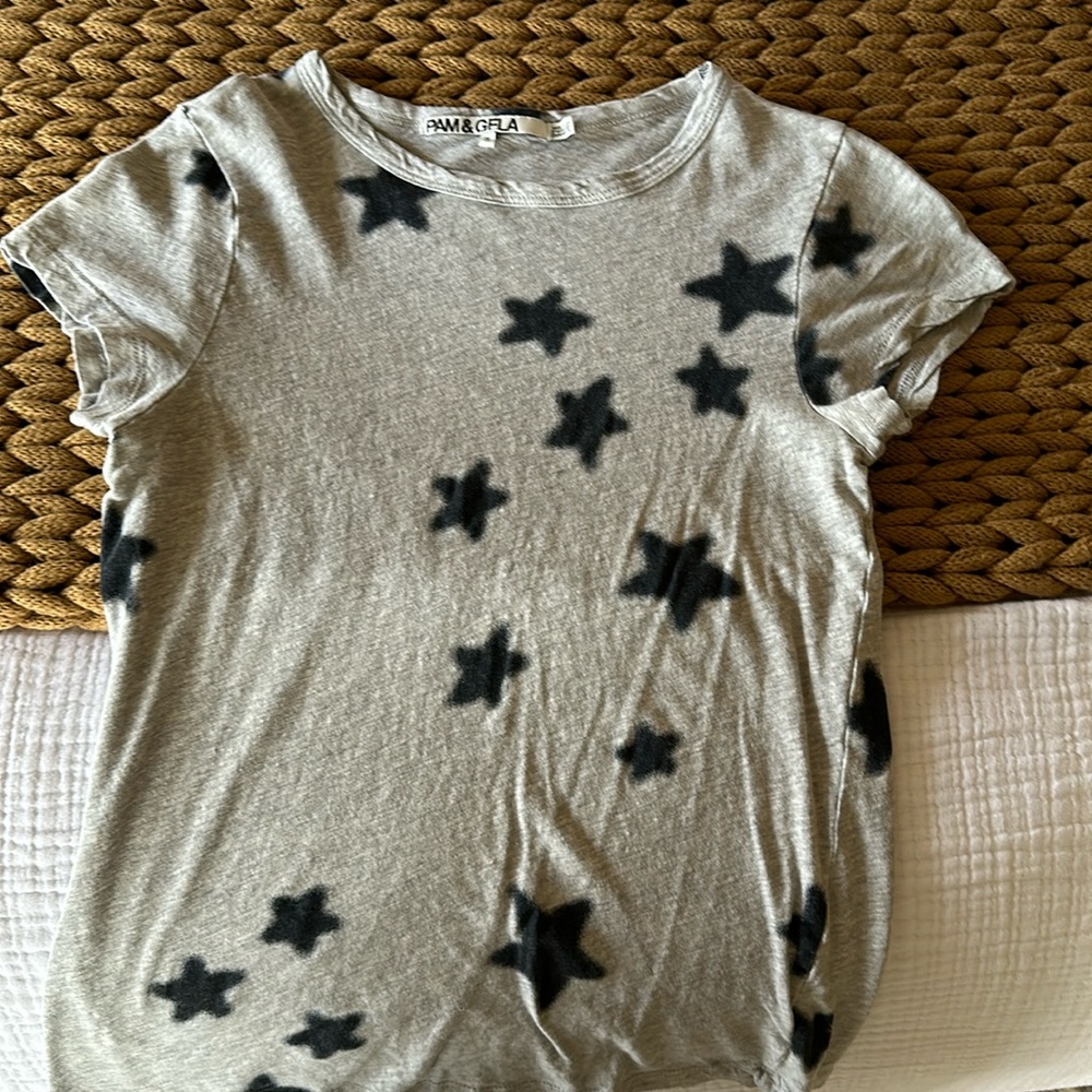 Grey Star Tee Size Small